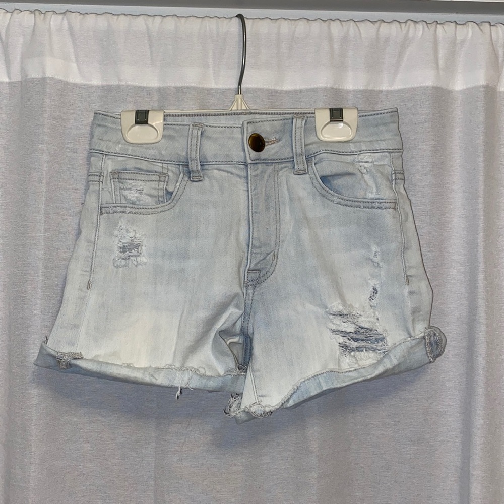 High waisted shorts